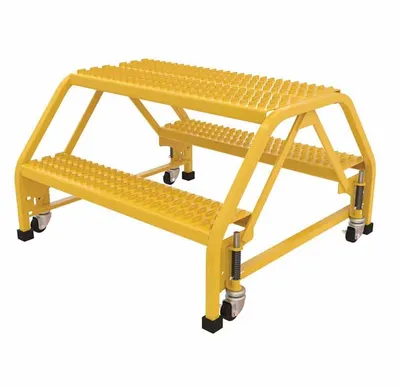 Vestil LAD-DD-P-32-2-G ladder shown from an alternate angle