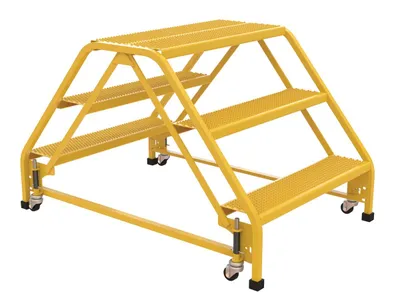 Vestil LAD-DD-P-32-3-P ladder shown from an alternate angle