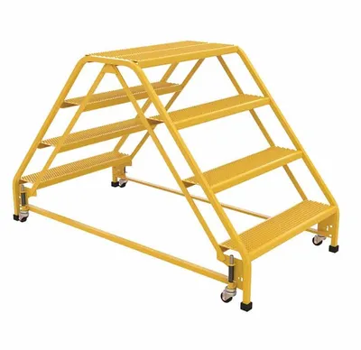 Vestil LAD-DD-P-32-4-P ladder shown from an alternate angle
