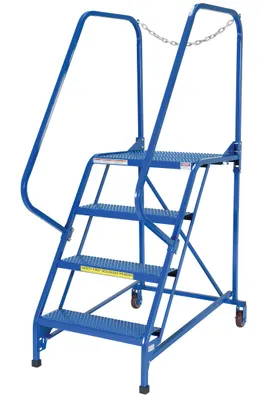 Vestil LAD-MM-4-P Steel Maintenance Ladder