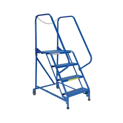 Vestil LAD-MM-4-P Steel Maintenance Ladder