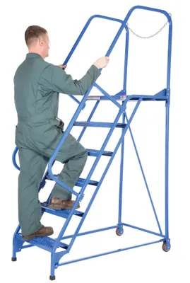 Vestil LAD-MM-6-G Steel Maintenance Ladder