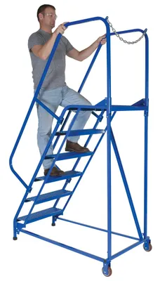 Vestil LAD-MM-6-P Steel Maintenance Ladder