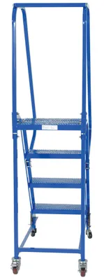 Vestil LAD-PW-18-4-P Steel Standard Slope Ladder