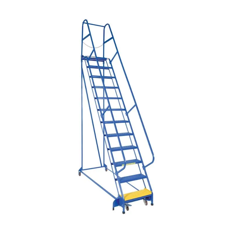 Vestil LAD-PW-26-12-P Steel Standard Slope Ladder