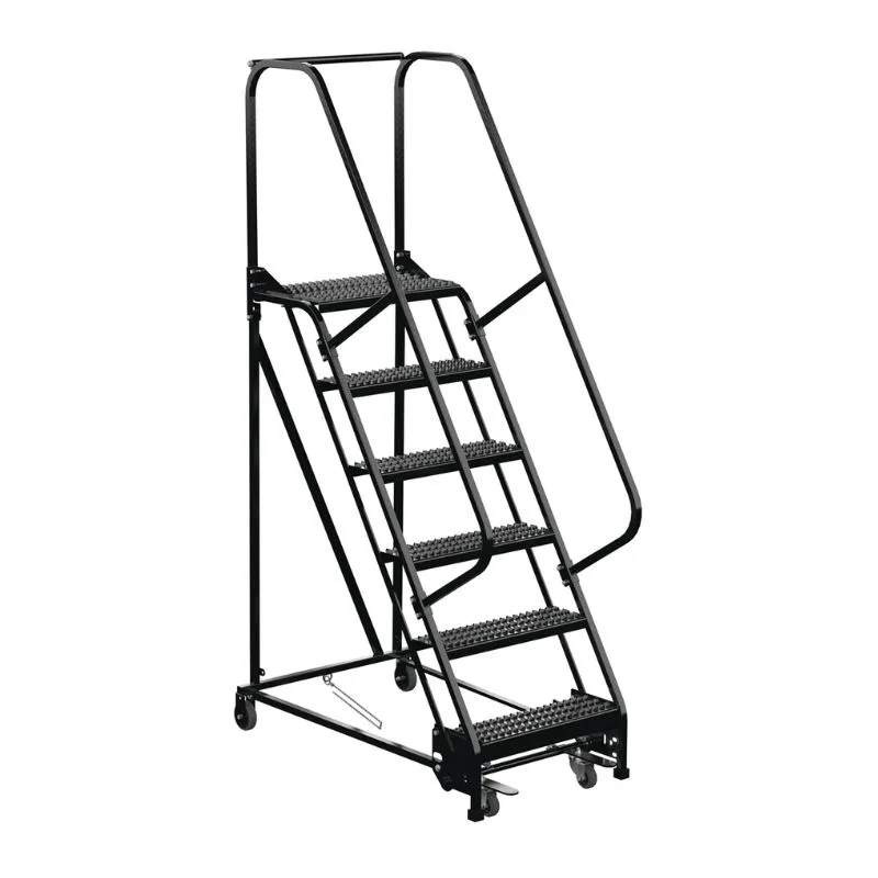 Vestil LAD-PW-26-6-G-ESD Steel Standard Slope Ladder