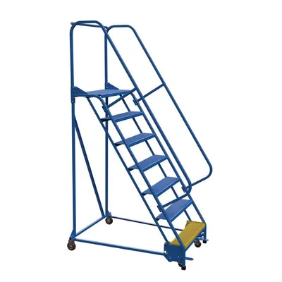 Vestil LAD-RAF-10-24-G-EZ Steel Roll-A-Fold Ladder