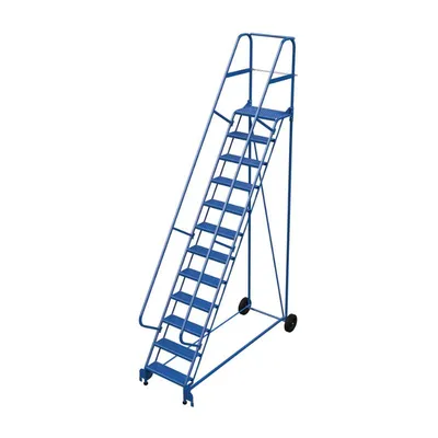 Vestil LAD-RAF-12-24-G Steel Roll-A-Fold Ladder