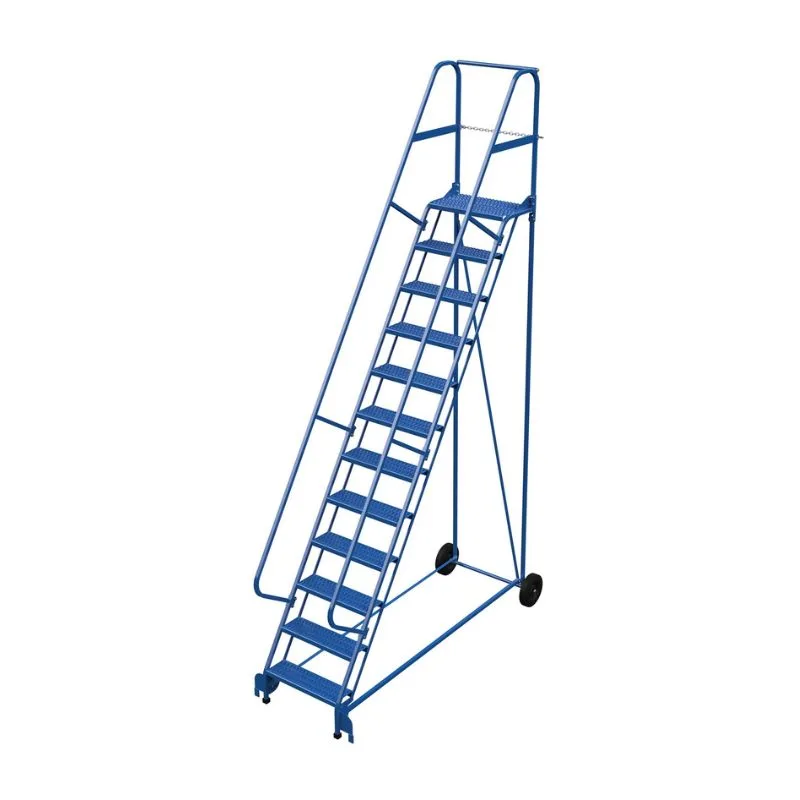 Vestil LAD-RAF-12-24-G Steel Roll-A-Fold Ladder