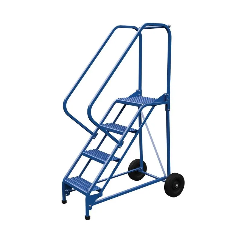 Vestil LAD-RAF-4-G-EZ Steel Roll-A-Fold Ladder
