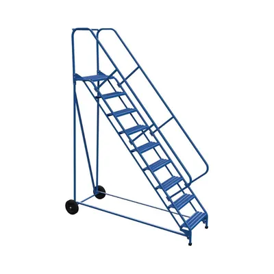 Vestil LAD-RAF-9-24-G-EZ Steel Roll-A-Fold Ladder