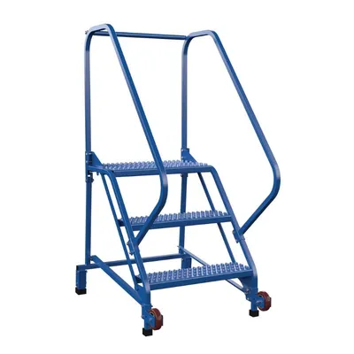 Vestil LAD-TRN-50-3-G Steel Tip N Roll Ladder