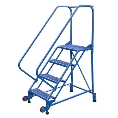 Vestil LAD-TRN-50-4-G Steel Tip N Roll Ladder