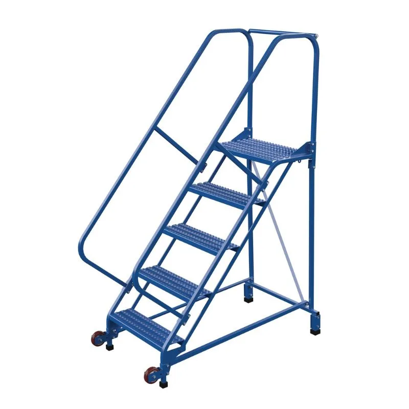 Vestil LAD-TRN-50-5-G Steel Tip N Roll Ladder