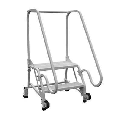 Vestil LAD-TRN-60-2-FDA Steel Tip N Roll FDA Compliant Ladder