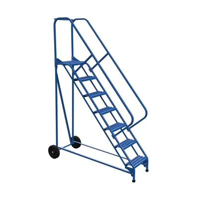 Vestil LAD-TRS-50-2-G Steel Tip-N-Roll Ladder