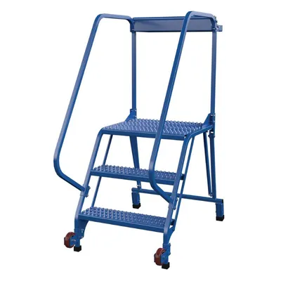 Vestil LAD-TRS-60-3-G Steel Tip-N-Roll Ladder