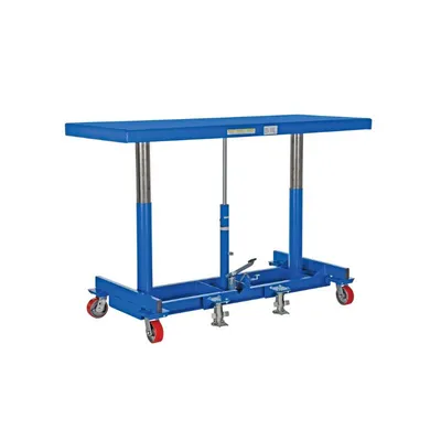 Vestil LDLT-3072 Steel Ergonomic Long Deck Cart