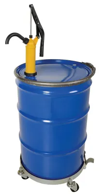 Vestil LDP-POLY-304 drum pump shown from an alternate angle