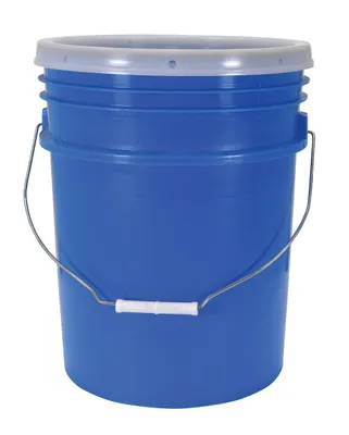 Vestil LID-54-PN buckets and pail shown from an alternate angle