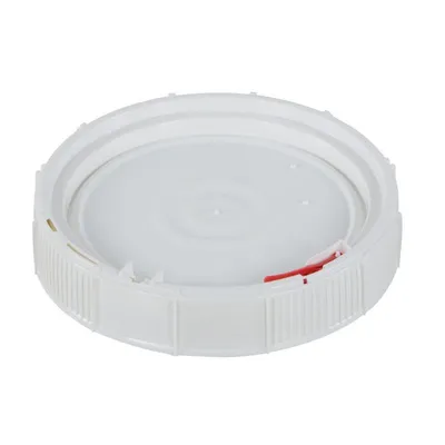 Vestil LID-SCR Polyethylene Gallon Lid for Screw Top Pail White