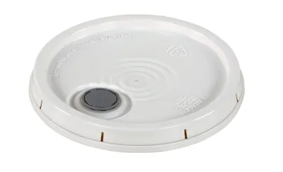 Vestil LID-UN-54-PWS Plastic Unrated Spout Top Lid 1