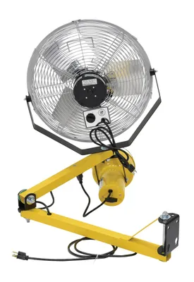 Vestil LL-40-FAN loading dock equipment shown from an alternate angle