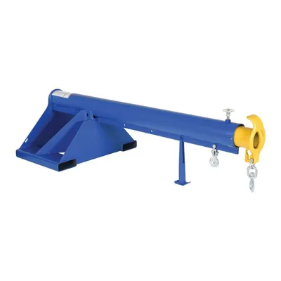 Vestil LM-1T-4-24 Steel Telescoping Lift Boom with Fork Pocket Center
