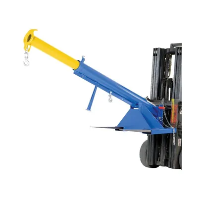 Vestil LM-OBT-3-24 Steel Orbit Telescoping Lift Boom with a Fork Pocket Center