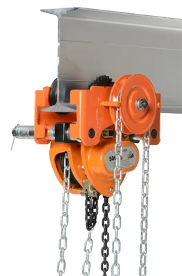 Vestil LOW-1G manual hoist shown from an alternate angle