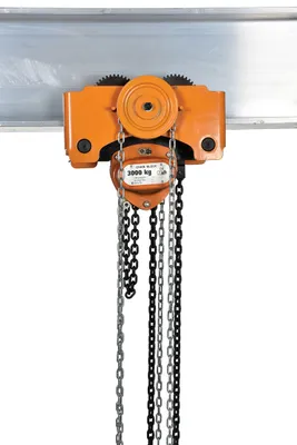 Vestil LOW-6G manual hoist shown from an alternate angle