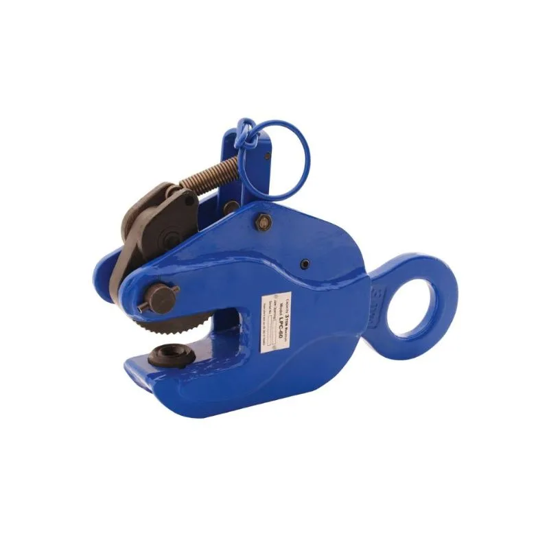 Vestil LPC-60 Steel Vertical Positive Locking Plate Clamp 6000 Lb. Capacity