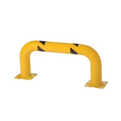 Vestil LPRO-36-16-4 Steel Low Profile Rack Guard Bollard