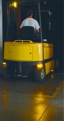 Vestil LT-LIGHT-4 forklift attachment shown from an alternate angle