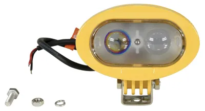 Vestil LT-LIGHT-SL-BL forklift attachment shown from an alternate angle