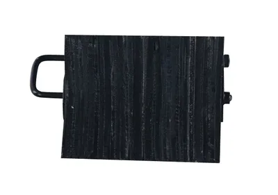 Vestil LWC-14 wheel chock shown from an alternate angle