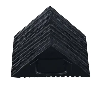 Vestil LWC-14 wheel chock shown from an alternate angle