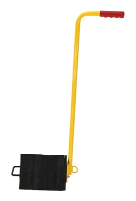 Vestil LWC-14M-ERGO wheel chock shown from an alternate angle