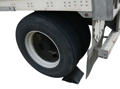 Vestil LWC-14M wheel chock shown from an alternate angle