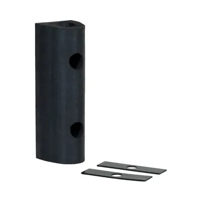 Vestil M-4-12 Extruded Rubber Fender Bumper