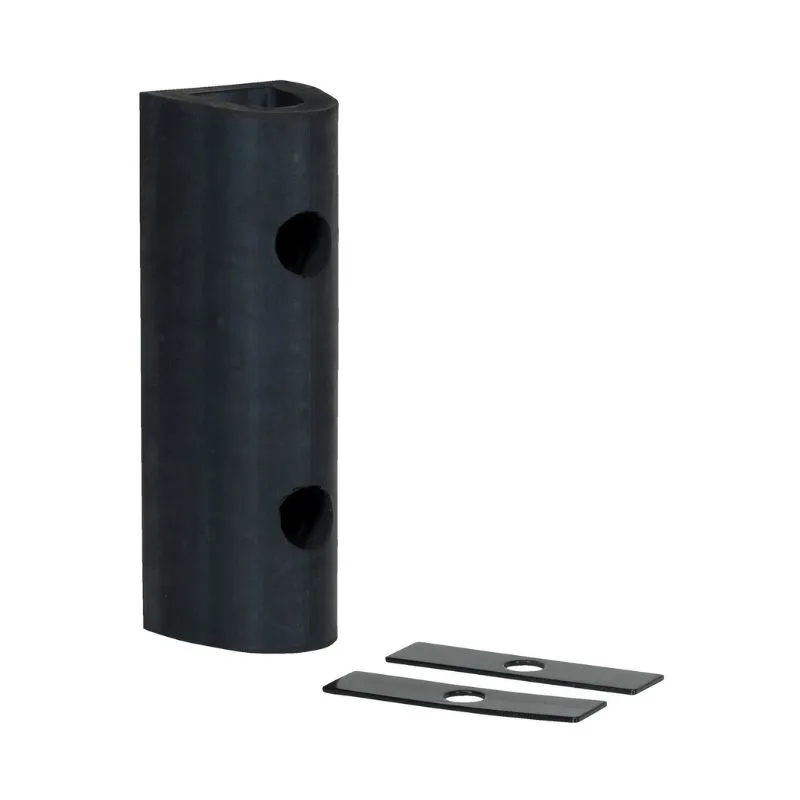 Vestil M-4-12 Extruded Rubber Fender Bumper