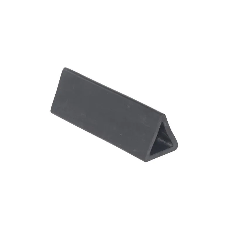 Vestil M-ET-2-12 Molded Rubber Extruded Triangular Bumper
