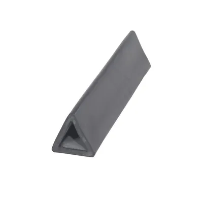 Vestil M-ET-2-18 Molded Rubber Extruded Triangular Bumper