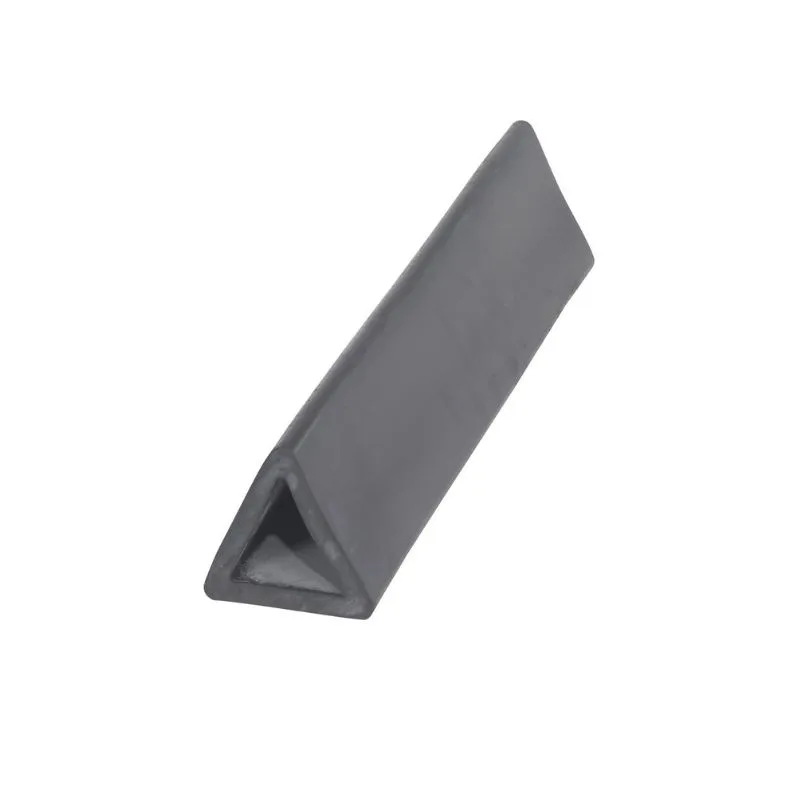 Vestil M-ET-2-18 Molded Rubber Extruded Triangular Bumper