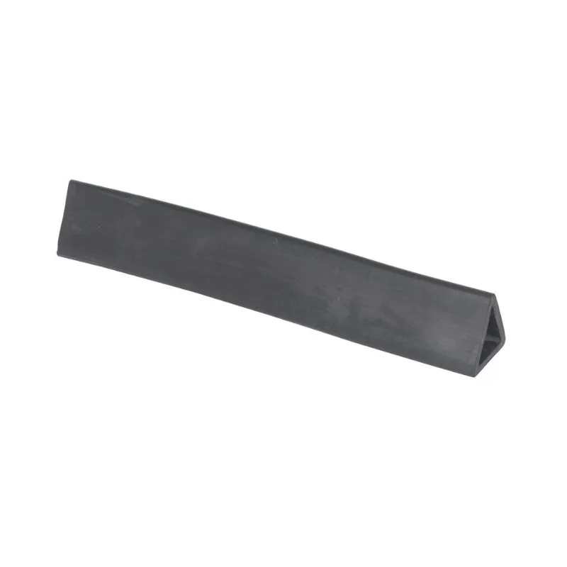 Vestil M-ET-2-24 Molded Rubber Extruded Triangular Bumper