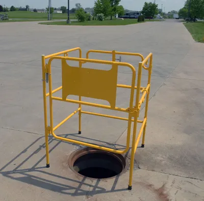 Vestil MHGR-32 warehouse equipment shown from an alternate angle