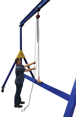 Vestil ML-6 lifting magnet shown from an alternate angle