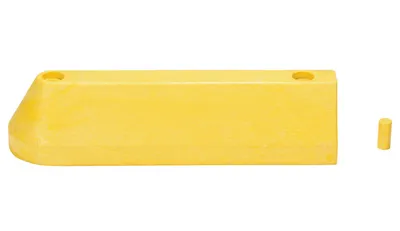Vestil MPG-E wheel stop shown from an alternate angle