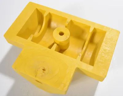 Vestil MPG-T wheel stop shown from an alternate angle