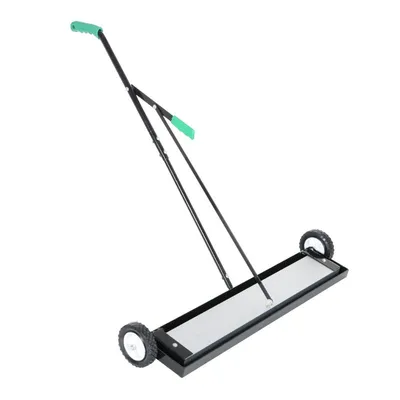 Vestil MPSR-36-B Magnetic Push Sweeper with Bended Handle